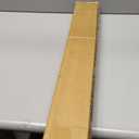 DEZ FURNISHINGS Cordless 1" Light Filtering Pleated Shade, Fabric, 23"W x 64"H, Ecru