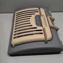 SportPet Designs Foldable Travel Cat Carrier - Front Door Plastic Collapsible Carrier, Gray and Tan, Medium (Pack of 1)