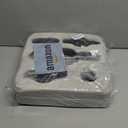 Couch Cup Holder Pillow - Sofa Cup Holder | Couch Caddy, Couch Drinks Remotes Holder for Cups, Headphones, Snacks, and Phones | Use it on Car, Pack, Beach, RV, and More(Silvergrey) (13" x 13" x 3.5")