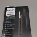 Philips Sonicare ProtectiveClean 5300 Rechargeable Electric Toothbrush, with Pressure Sensor, 3 Cleaning Modes, SmarTimer and QuadPacer, with 2 Bonus Brush Heads, Travel Case, Black, Model HX6423/34