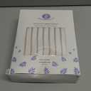 Meracorallo Muslin Fitted Crib Sheet, Soft and Breathable Baby Crib Sheet for Standard Crib and Toddler Mattresses (Neutral Stripe)