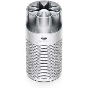 Dyson HushJet Purifier Compact, Quiet air purifier, App controlled, purifies up to 203 sq ft, Captures NO2 (White/Silver)