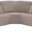 2-Seat Sectional Recliner Sofa Cover, size 27*20 in , 20*12 in. Grey