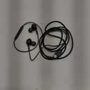 Samsung AKG Wired Earbuds Original USB Type C in-Ear Earbud Headphones with Remote & Microphone for Music, Phone Calls, Work - Noise Isolating Deep Bass, Includes Velvet Carrying Pouch - Black