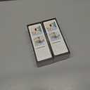 2 x Portable Handheld Turbo Fan, 1-100 Speed Hand Fan with Air Turbo Tech and Digital Display, 13000 RPM Rechargeable for Outdoor Activities,Travel,Working (Grey)