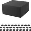 JINMING 30 Gift Boxes 10x10x5 Inches, Matte Black Gift Boxes Bulks for Mother's Day, Father's Day, Party, Birthday, Groomsmen Proposal Boxes for Light Gifts