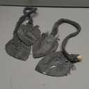 2 Pack Boho Curtain Tiebacks,Hand Knitting Cotton Curtain Holdbacks with Adjustable Natural Wooden Bead,Double Leaves Farmhouse Theme Curtain Tie Backs, for Indoor Outdoor Drapes Decorative,(Grey) (S5)