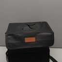 Car Trash Can for Cute, Bag Bin Hanging Waterproof Automotive Car Garbage Cans Leak Proof Vehicle Trash Can Diamond Pattern-Black