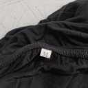 Loose Straight Leg Pants, Strapless Black Jumpsuit For Spring And Summer , Size M
