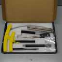 Dirt Bike Tire Changing Tool Kit for Motocross and Enduro, Compact Dirt Bike Tire Changer for 16" to 21" Wheels, 15/17/20/25mm Axles