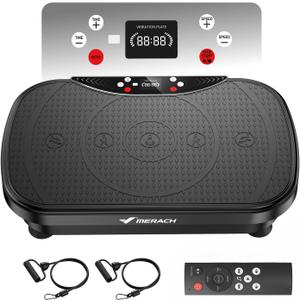 Merach V28 Vibration Plate Exercise Machine with 99 Speeds & Bluetooth