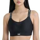 Under Armour Women's Infinity High Impact Sports Bra (Black (001)/White), XS