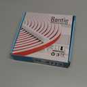 40FT Weather Stripping Door Seal - Self Adhesive Weather Insulation Strip Weatherstripping Silicone D Shaped Seal Strip Door Frame Gap Filler/Window Soundproofing (Black)