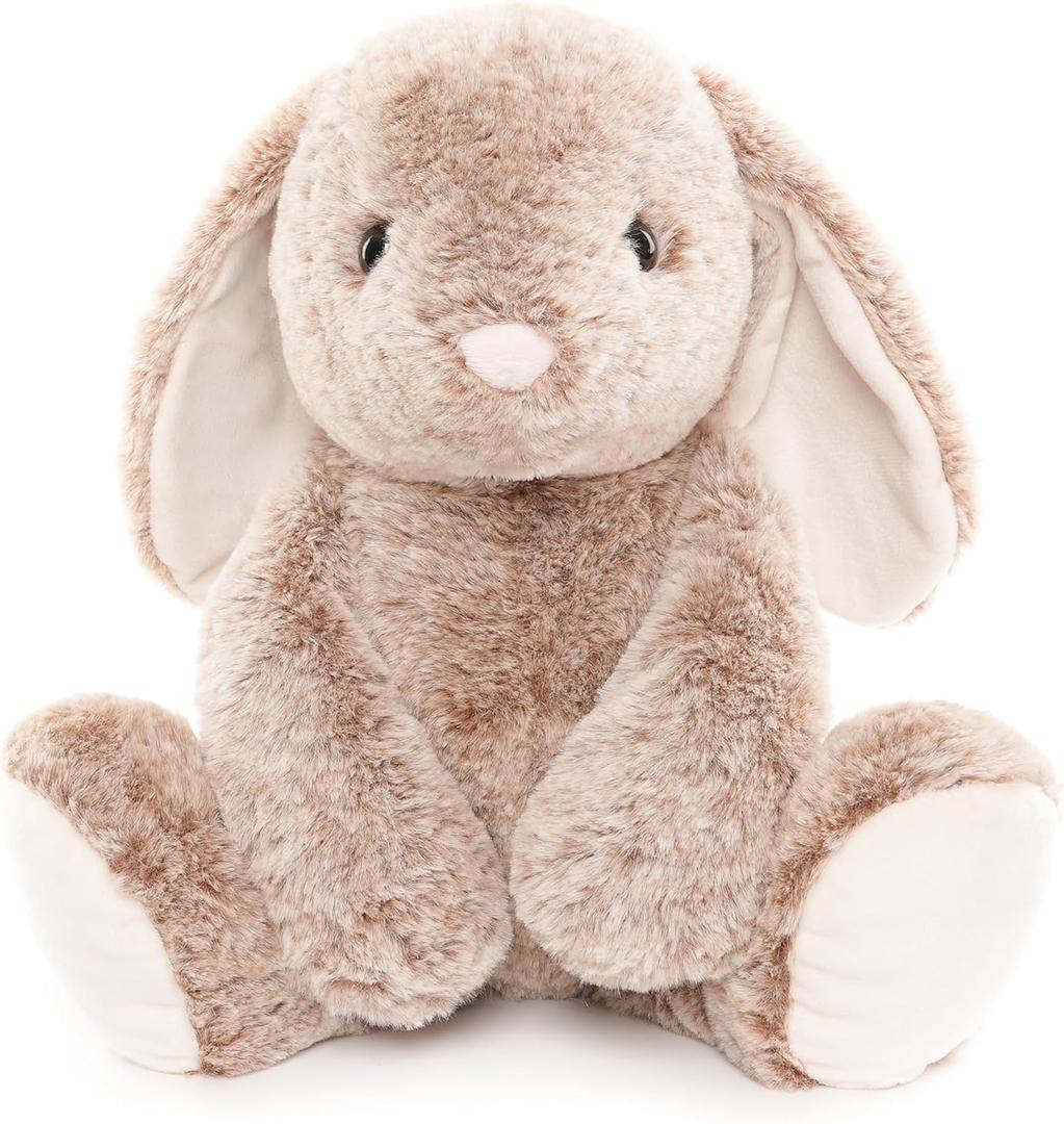 Bunny Rabbit Stuffed Animals Plush Toys for Kids Girls Boys Baby Birthday Bedtime Gift, 17.7 inches (Gradient)