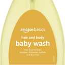 Amazon Basics Tear-Free Baby Hair and Body Wash, 27.1 Fluid Ounce, Lightly Scented, 4-Pack (Previously Solimo)