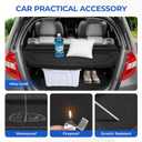 Autorder Cargo Cover for Honda Fit 2009-2011 - Trunk Cover Cargo Cover Board Privacy Screen Rear Security Shade for Fit Accessories