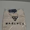 M MAELREG Golf Vests For Men Dry Fit Lightweight Moisture Wicking Performance Sports Breathable Golf 1/4 Zip Pullover Men (Large, Taupe)