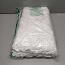 White Bathroom Rug 3'×2'