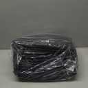 10 Pack Black Round Tablecloths, 120 Inch Stain Resistant and Wrinkle Polyester Fabric Washable Table Clothes Cover for Kitchen Dining, Wedding, Reception Banquet, Birthday Party, Buffet Restaurant