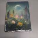 Planner 2025-2025 Planner, 9" x 11", Jul.2025 - Jun.2026, Weekly and Monthly with Colorful Tabs, Strong Twin-wire, Back Pocket - Dreaming Moon