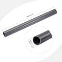 MECCANIXITY PVC Rigid Tube Round Pipe Hardware Tubing 28mm ID 32mm OD 350mm Light Grey High Impact for Water Pipe,Crafts,Cable Sleeve