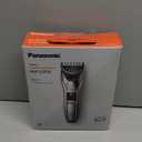 Panasonic Performance Hair Clippers with 2 Attachments and Adjustable Length Settings, Corded or Cordless Trimmer for Hair and Beard - ER-GC63-H (Silver)
