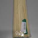 Frcctre 200 Pack 16 Inches Bamboo Plant Stakes, Bamboo Plant Sticks with 200 Pcs 4" Wires, Plants Garden Sticks Wooden Sign Posting Garden Support for Tomatoes, Floral, Potted Plants, Crafts