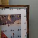 QOTIB Wood 20x24 Picture Frame with 16x20 Mat Deep Brown, Display 16x20 with Mat or 20x24 Without Mat, Wood 20 by 24 Photo Frame, 20 x 24 Frame for Wall Hanging Display, Deep Brown