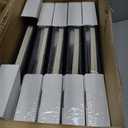 Jetec 5 Pcs 11 x 10.6 Inch Large Photo Album Self Adhesive Scrapbook Album 40 Blank Pages DIY Linen Cover Memory Photo Book with Metallic Pen for Pictures Wedding Family Travel (Black)