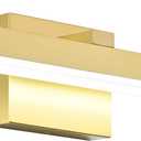 PRESDE 24inch LED Bathroom Vanity Light Modern Gold Bathroom Lights fixtures Over Mirror Dimmable Bath Wall Lighting bar