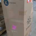 Zinus 14 Inch King Green Tea Memory Foam Mattress, Fiberglass Free, Medium Firm Feel, Zoned Pressure Relief, Certified Safe Foams & Fabric, Mattress in A Box (White)