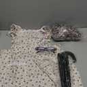 Keymall Old Lady Wig Accessories Old Women Grandma Granny Costume for Halloween Cosplay 100 Days of School