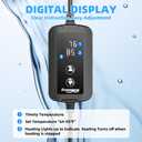 FREESEA Aquarium Heater for Fish Tank: 100W/200W/300W/500W Submersible Fish Tank Heater with Over-Temperature and Off-Water Protection for 75-120 Gallon Saltwater and Freshwater