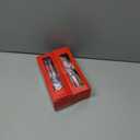 2 x 7 Inch Easter Bunny Nutcracker Decoration, Wooden Rabbit Soldier Figure for Spring Holiday Tabletop Display (Purple)