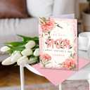 6 x HSHFAMIIY Mothers Day Gifts - Mothers Day Card, Funny Mother Day Cards with Envelope and Stickers, Mothers Day Crafts Basket Gift Bags for Mom Wife