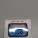 Inesore for Airpods Pro 3 Case Cover with Cleaner Kit,with Lock for Airpod Pro 3 (2025),Classic Cool Funny Game Console Hard Air Pods Pro 3 Case for Men Boy(Red Blue)