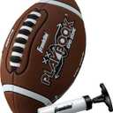 Franklin Sports Youth Football Playbook - Junior Football with Route Diagrams - Small, Perfect for Peewee and Youth (Brown)