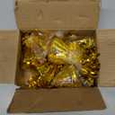 Gold Metallic Balloon Weights, 6-Pack Birthday Party Favors, Novelty and Gag Gifts, 5.5" Inches,