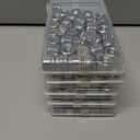 5 x 20Pieces 1/2"-13 Inch Nylon Lock Nuts,SpzcdZa 304(A2-70) Stainless Steel LockNuts for Industrial and Construction Fasteners;Standard Metric Thread Nylock Nuts