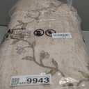 DJY Queen Size Comforter Set, Taupe Botanical Floral Bedding Comforter Sets Queen for All Seasons,7 Pieces Queen Bed in a Bag Lightweight Microfiber Comforter Set with Sheets, Pillowcases & Shams