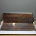 Fun Memories Floating Shelves - 2 Pack 12 Inch Rustic Wooden Wall Shelves - Extra Deeper & Thicker Wall Mounted Storage Shelf for Living Room, Kitchen, Farmhouse - 36" W x 12" D x 1.8" H - Brown