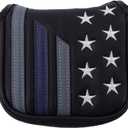 Craftsman Golf Blue Strips Stars Mallet Mid-Mallet Blade Putter Head Cover Headcover Magnetic Closure Alignment Stick Case Holder