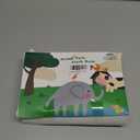 beiens Baby Books Toys, Touch and Feel Cloth Crinkle Soft Books, Toys for 0-3-6-12-18 Months Infant Newborn Baby Boy Girl Shower Gifts Set, Sensory Learning Stroller Toys (3PCS)