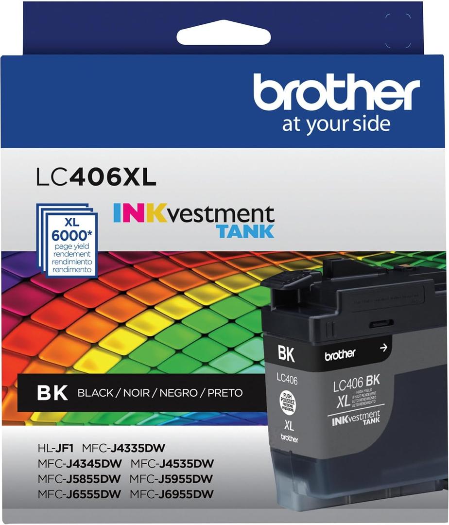 Brother LC406XLBK High Yield Black -Ink -Cartridge