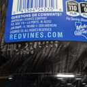 Red Vines Black Licorice Candy Black Licorice Soft Chewy Candy Twists 3.5 Lb Jar