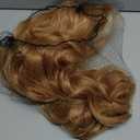 iwonawig Iewig Synthetic Lace Front Wig Blond Half Hand Tied Long Wavy Hand Tied Blonde Wig