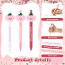 18 Sets Pink Gender Reveal Decorations Bulk a Little Pumpkin Is on The Way Ballpoint Pen with Thank You Cards Gifts for Guests