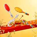 Wet Brush Winnie The Pooh Original Detangler Hair Brush, Soft, Flexible Bristles Gently Detangle All Hair Types, Works on Wet or Dry Strands, Ergonomic Handle, Reduces Breakage, Pooh & Friends