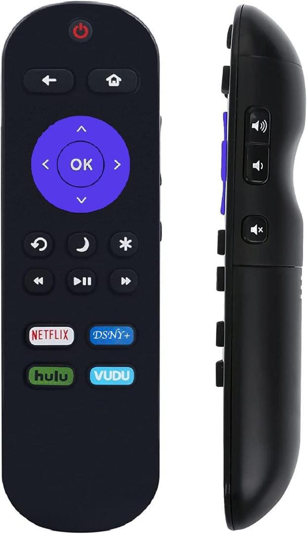 Universal Remote for ONN Roku TV Remote, Compatible with All ONN Roku TVs 4K UHD LCD Smart HDTV - No Need Any Setup