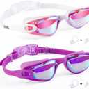 Aegend Kids Swim Goggles, Pack of 2 Swimming Goggles for Children Boys & Girls Age 3-14